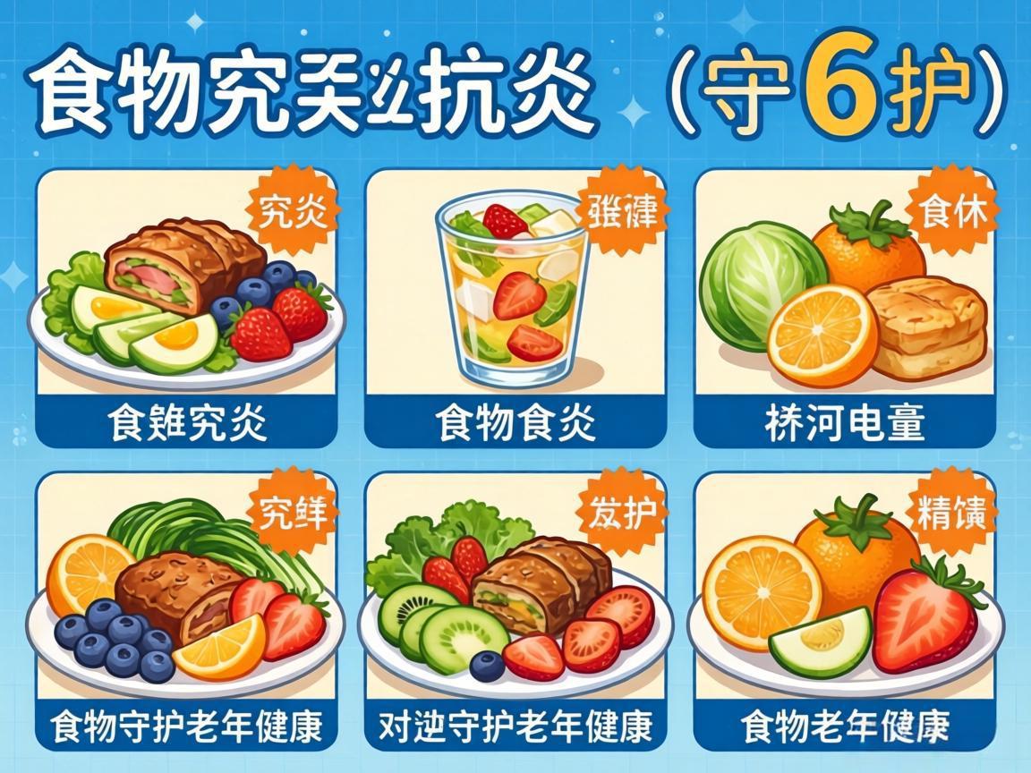 6类抗炎食物守护老年健康