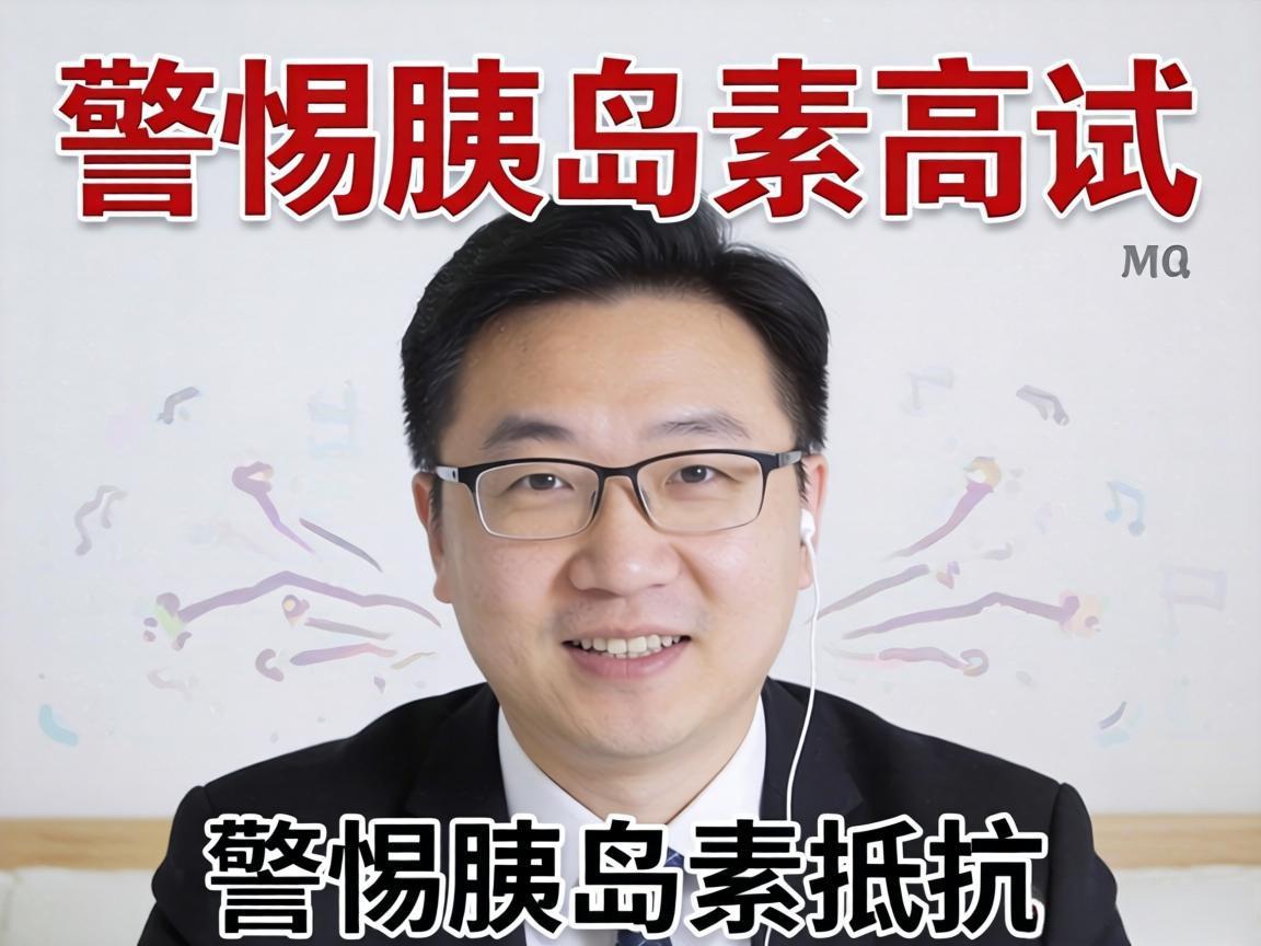 胰岛素高警惕胰岛素抵抗