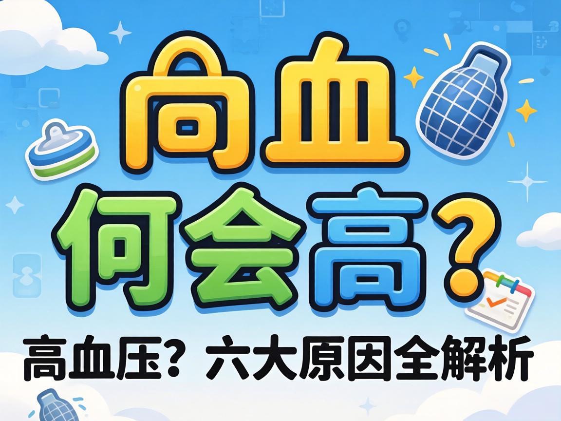 高血压为何会高？六大原因全解析