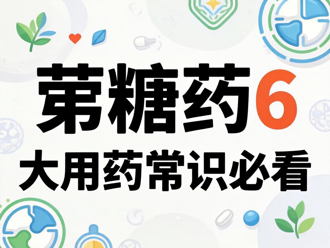 降糖药6大用药常识必看