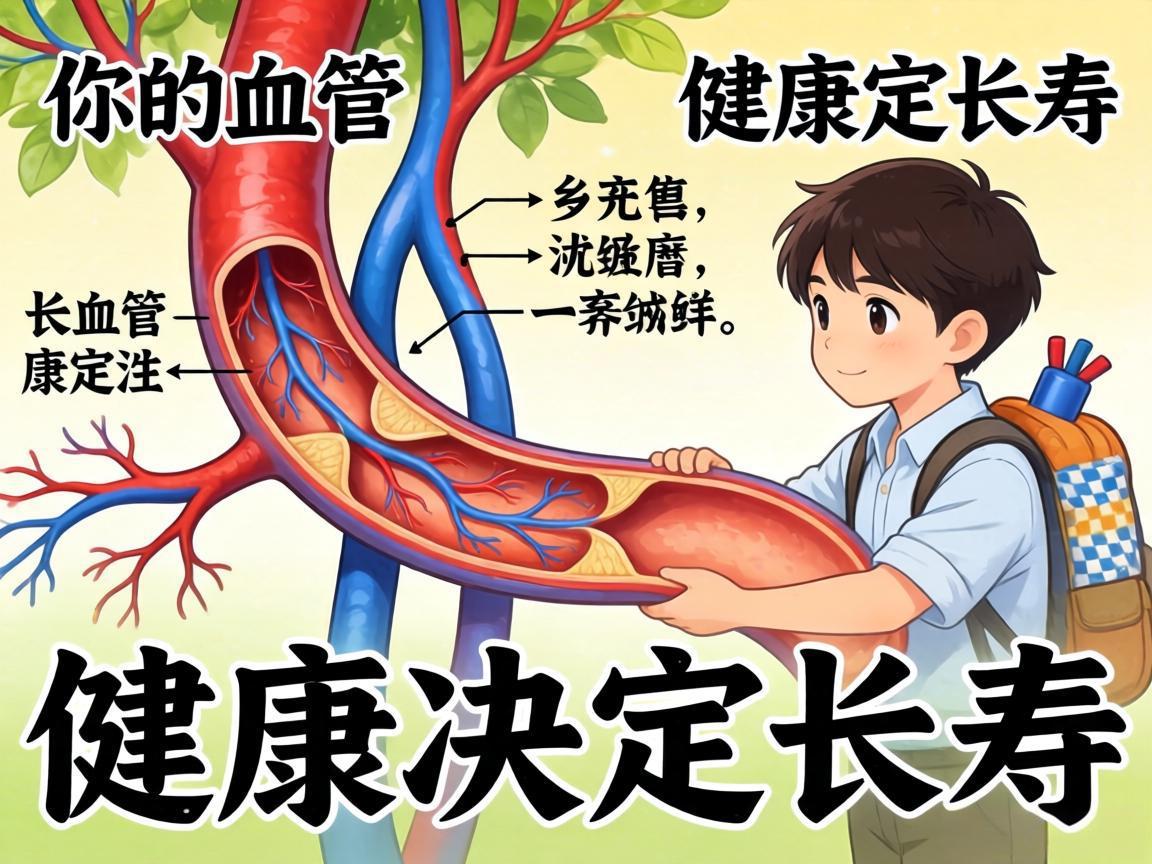 你的血管健康决定长寿