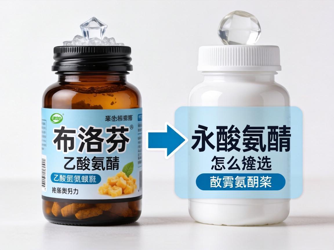 布洛芬和对乙酰氨基酚怎么选