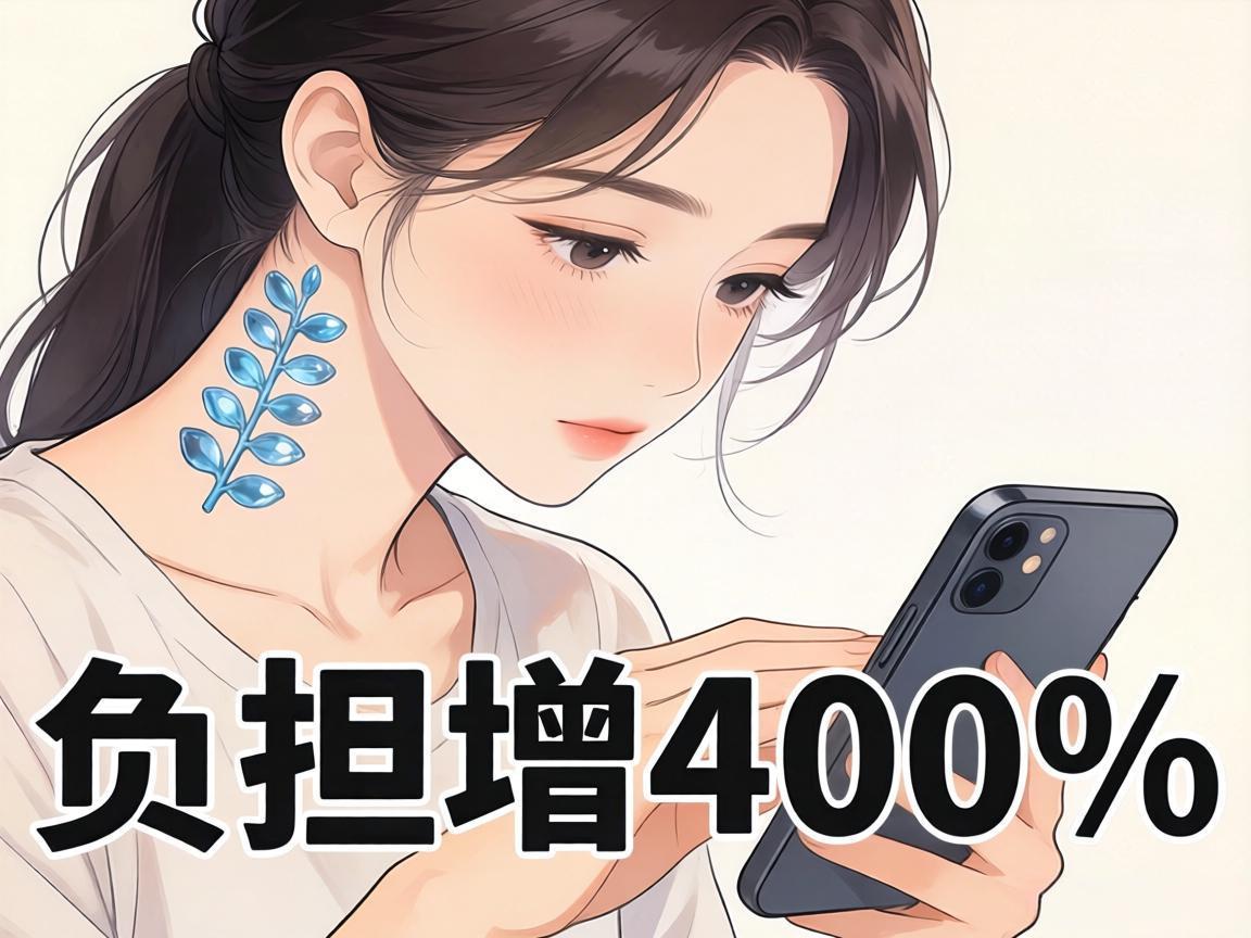 低头刷手机，颈椎负担增400%