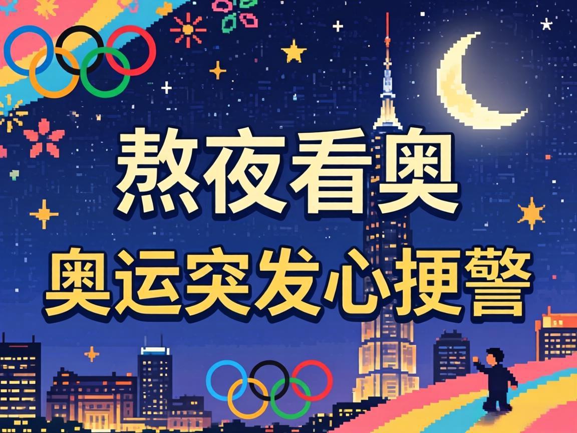 熬夜看奥运突发心梗警示