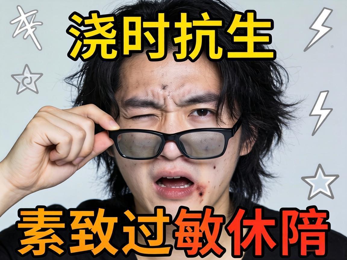 乱用抗生素致过敏休克