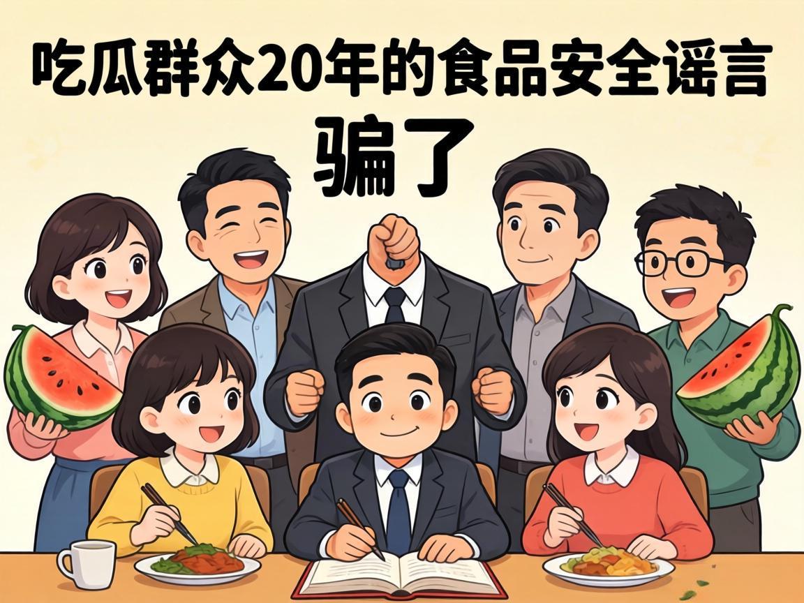 7个骗了吃瓜群众20年的食品安全谣言
