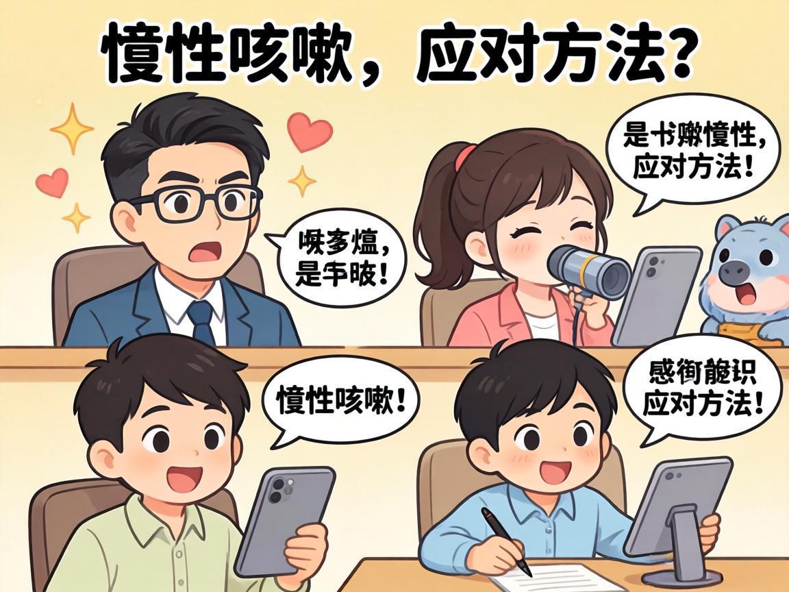 4种常见慢性咳嗽及应对方法
