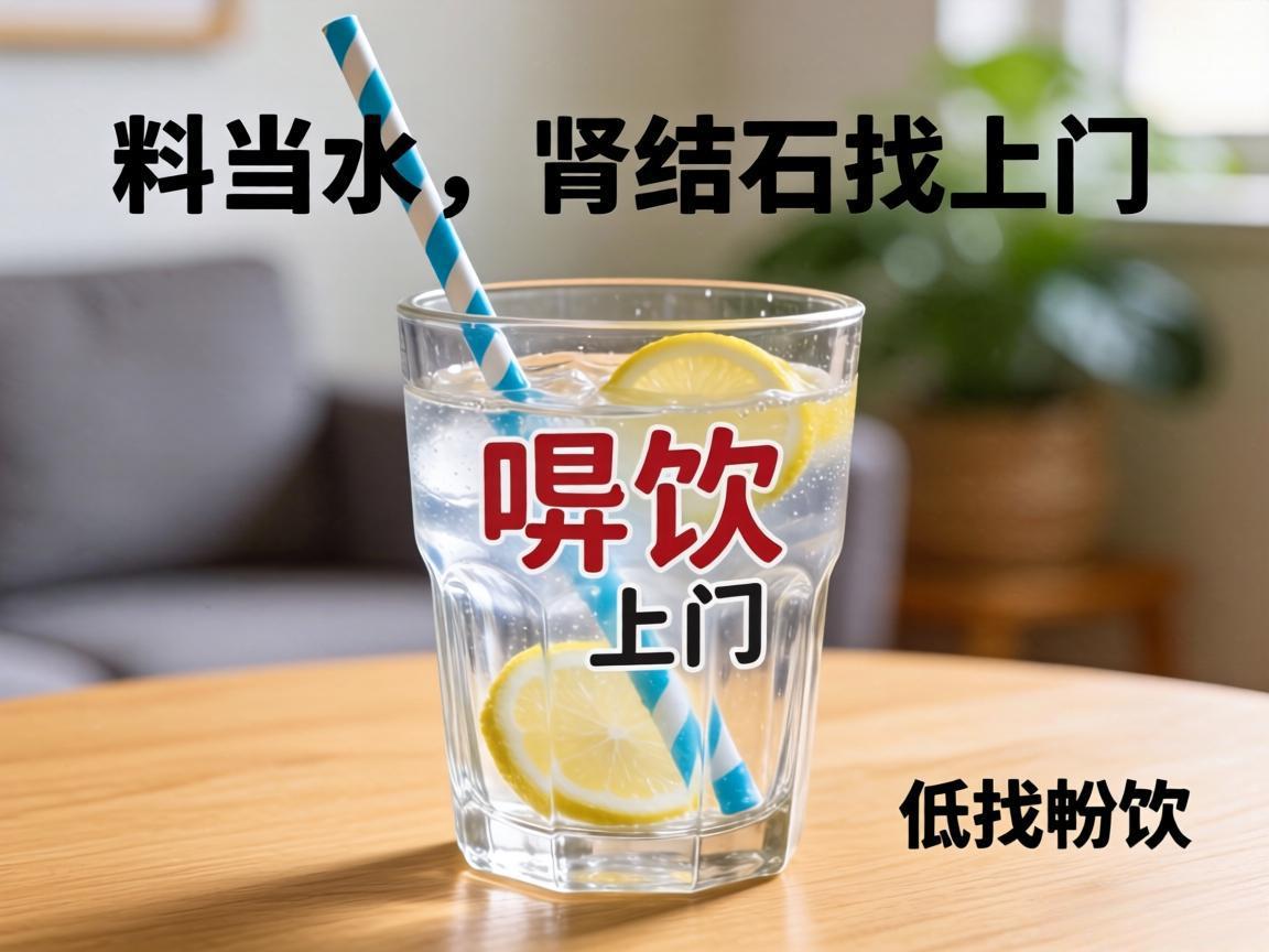 长期喝饮料当水，肾结石找上门