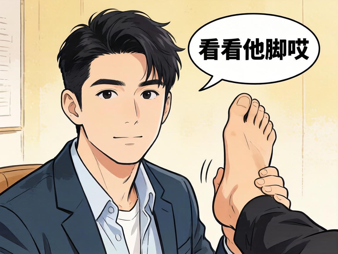 这是吗您看看他脚哎