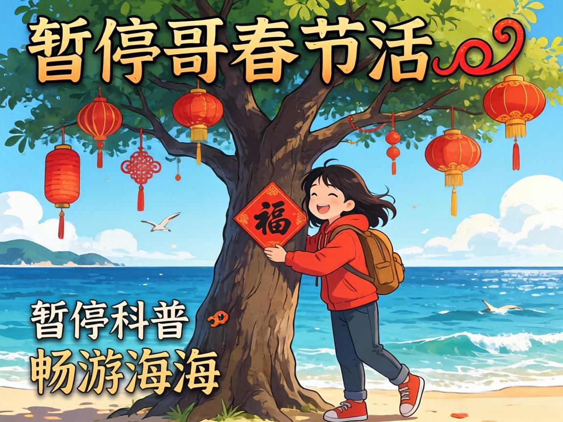 树哥春节暂停科普，畅游大海