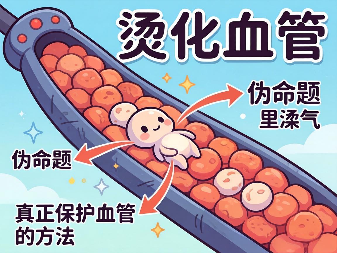 软化血管是伪命题，真正保护血管的方法