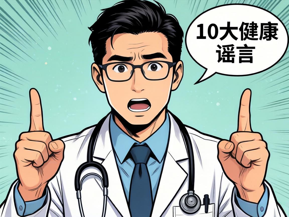 医生揭露10大健康谣言