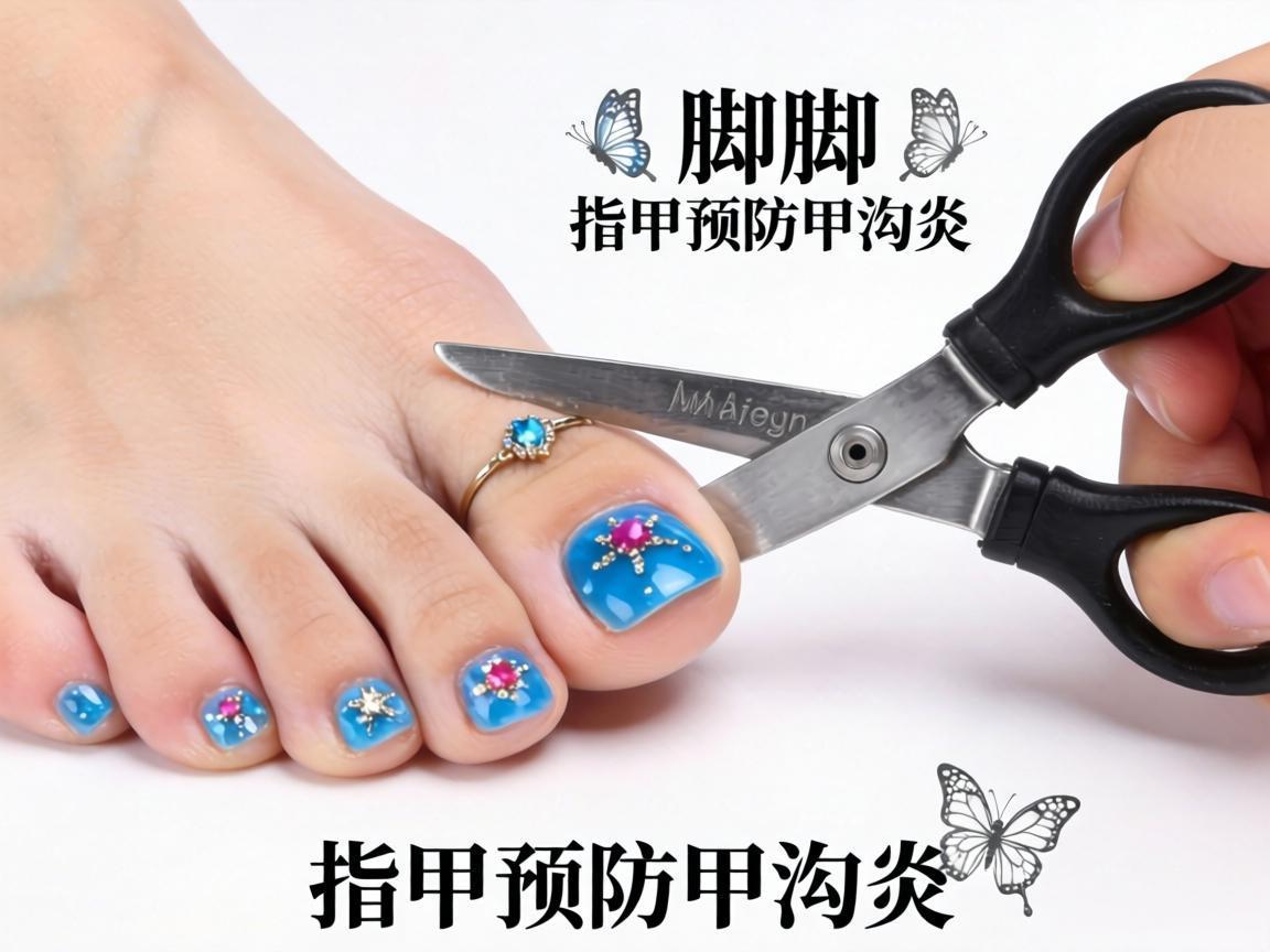 正确剪脚指甲预防甲沟炎