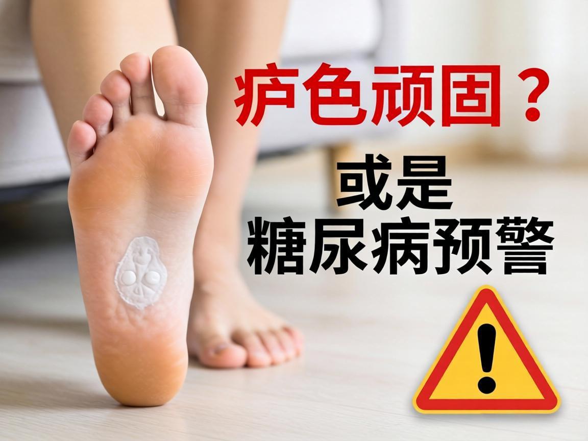 脚气顽固？或是糖尿病预警