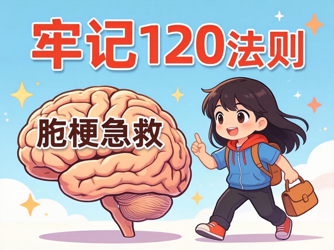 脑梗急救牢记120法则