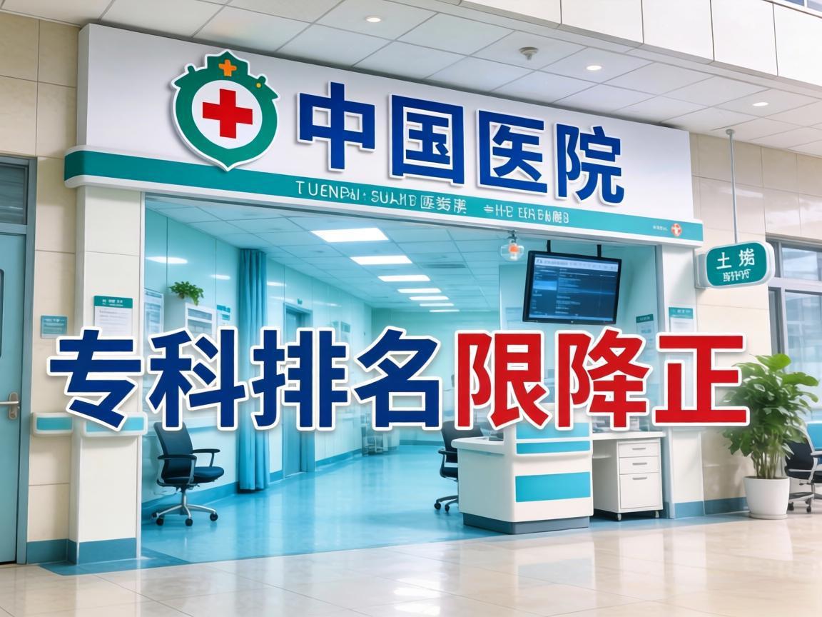 中国医院专科排名更正
