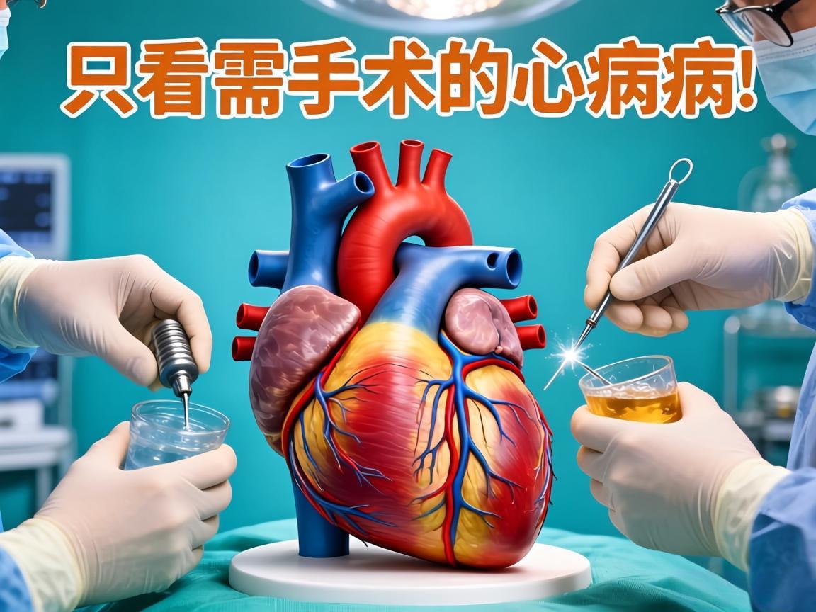 郑重声明:只看需手术的心脏病