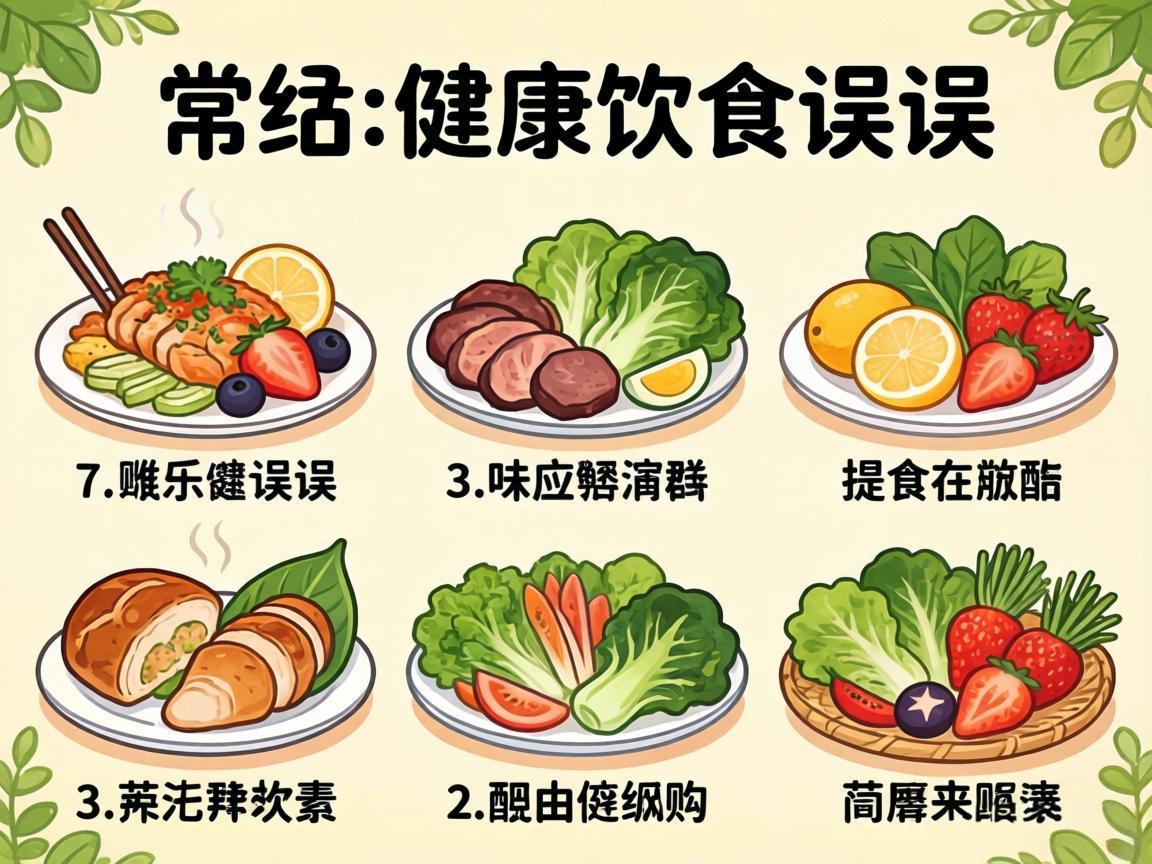 5个常见健康饮食误区