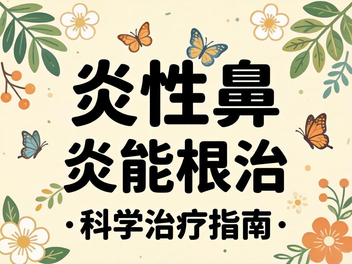 过敏性鼻炎能根治吗?科学治疗指南