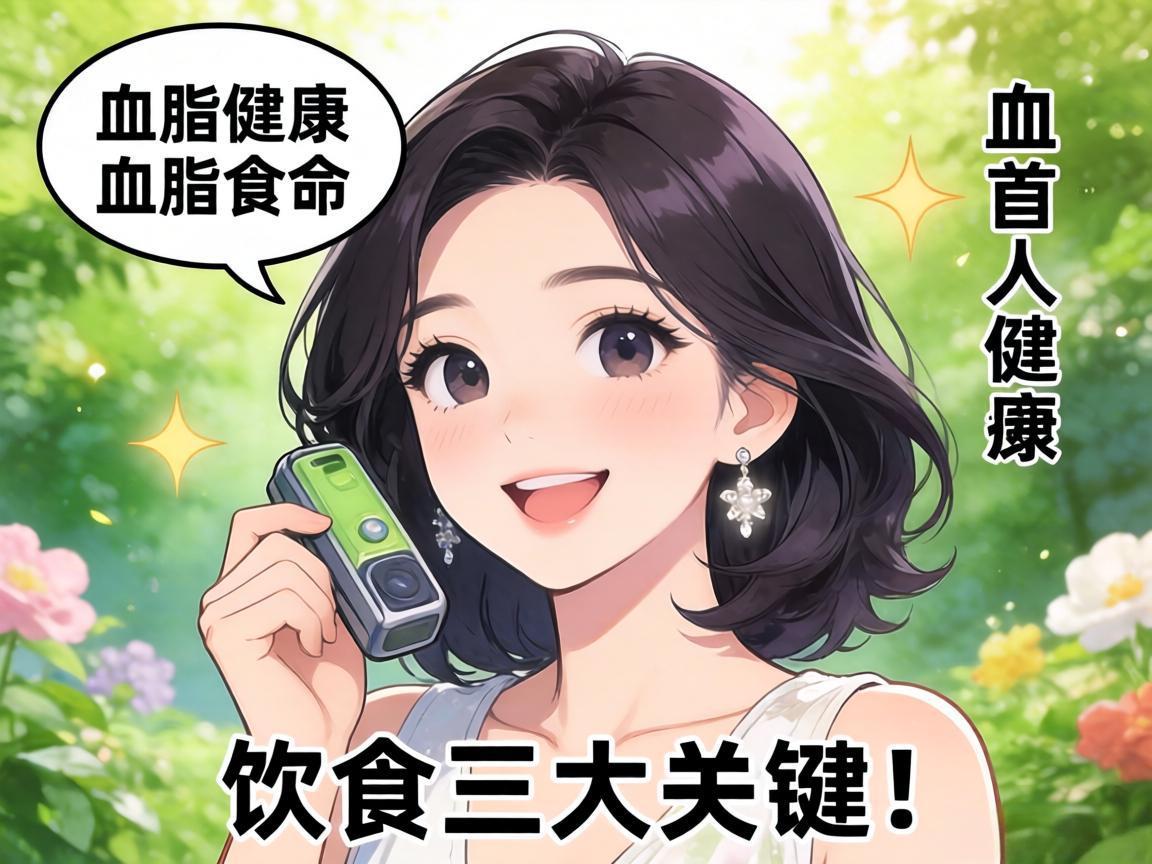 血脂健康饮食三大关键