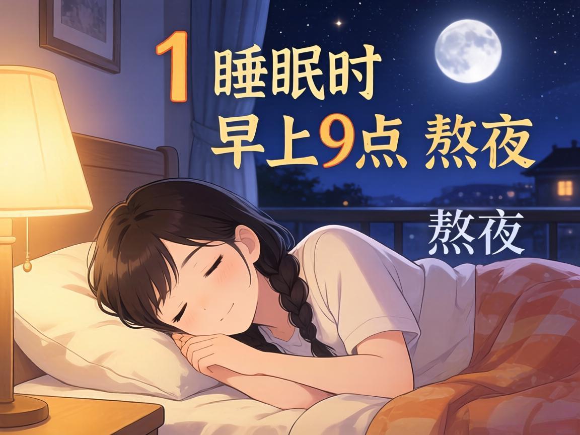 夜里1点睡早上9点起算熬夜吗