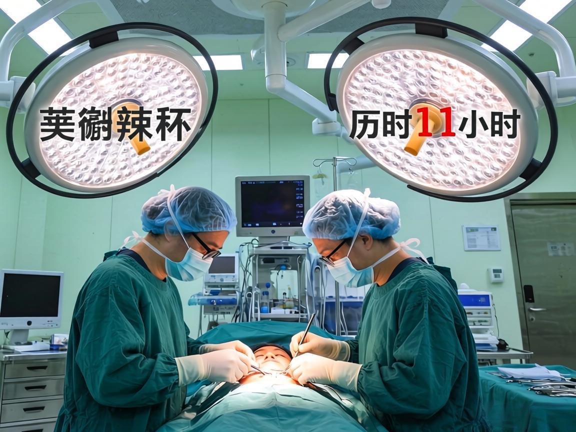 双瓣环扩大手术历时11小时