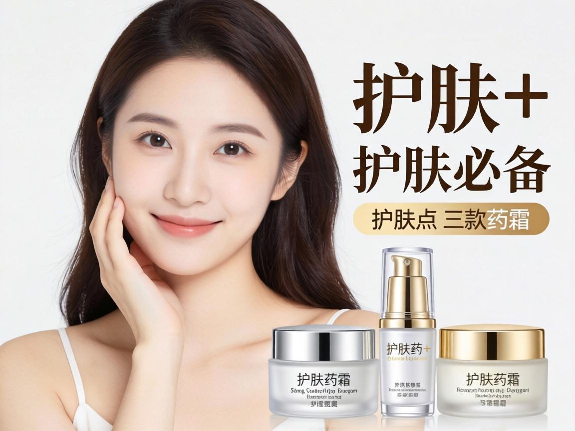 30+女性护肤必备三款药膏