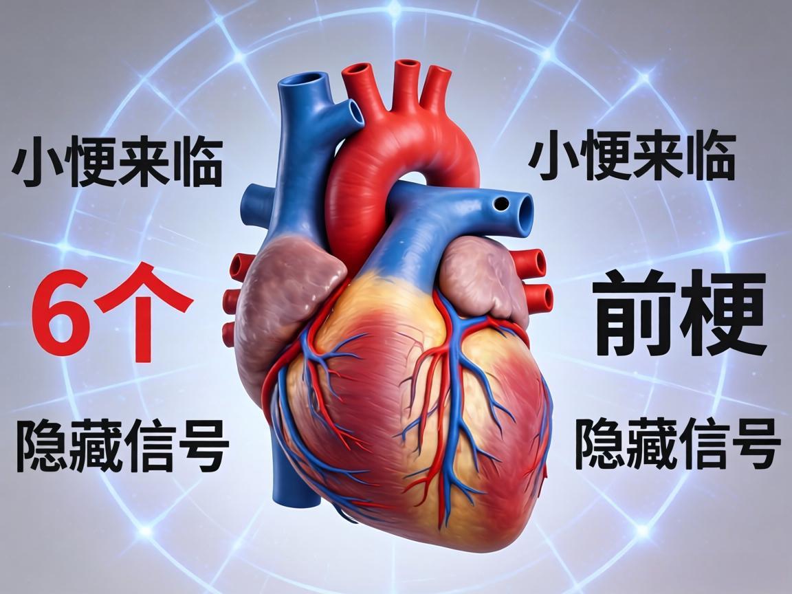 心梗来临前的6个隐藏信号