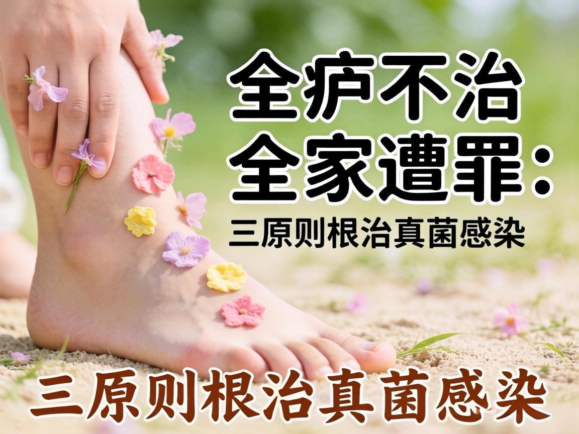 脚气不治全家遭罪：三原则根治真菌感染