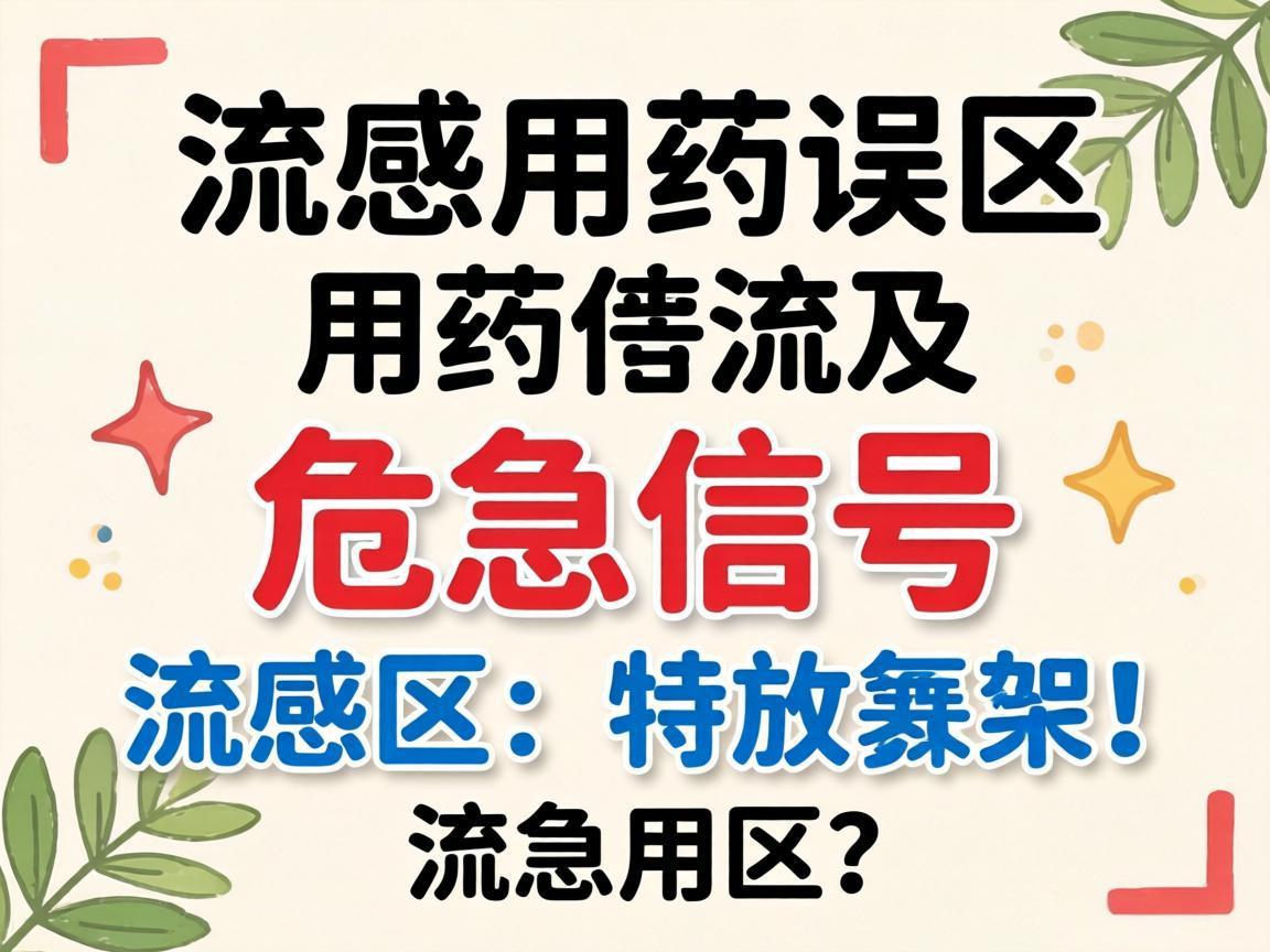 流感用药误区及危急信号