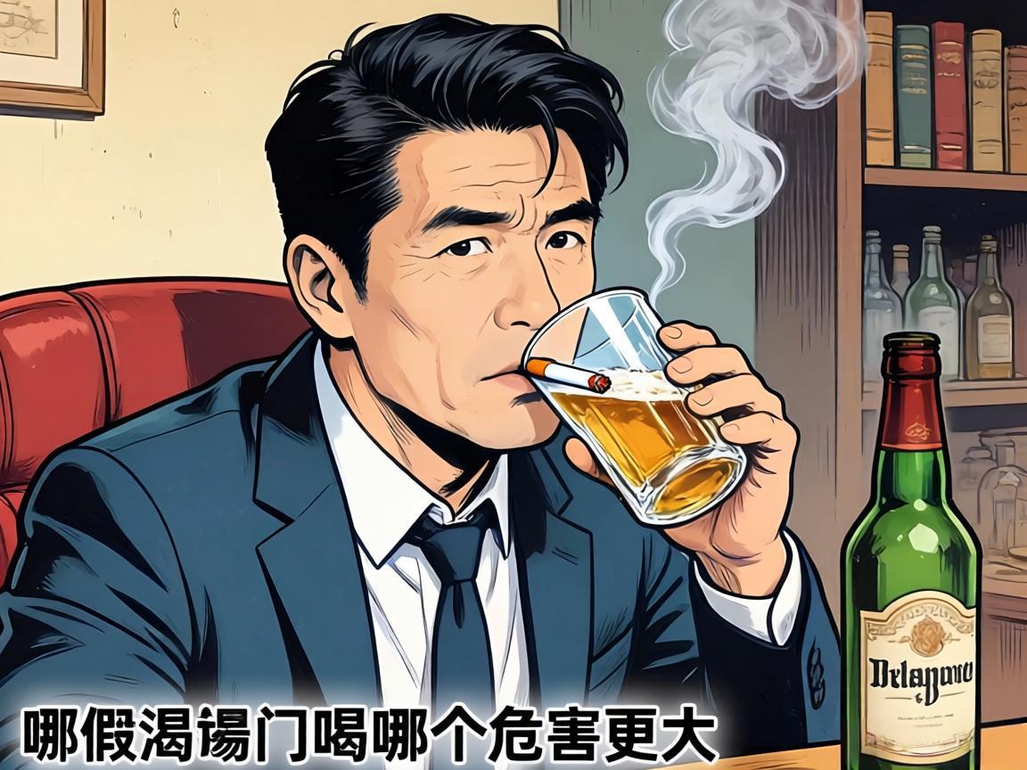抽烟与喝酒，哪个危害更大