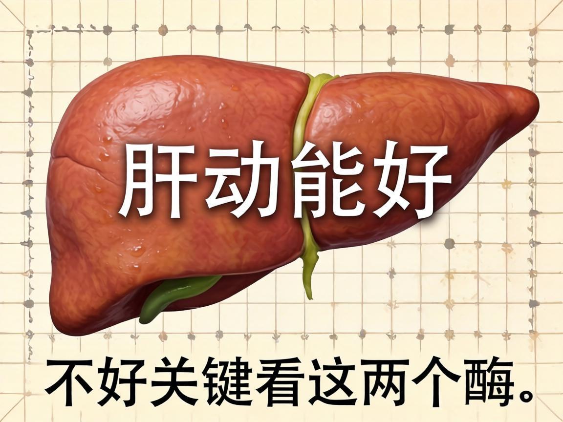 肝功能好不好关键看这两个酶