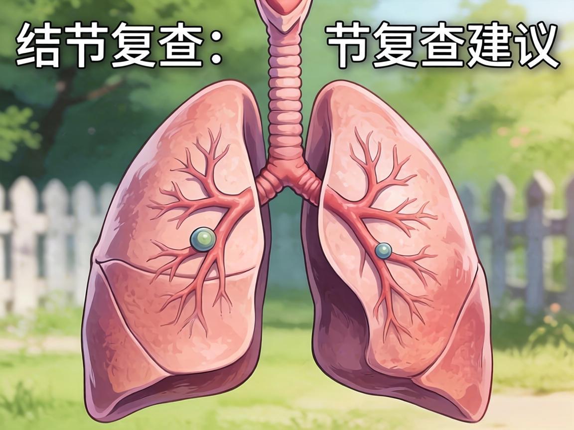 左上肺结节复查建议