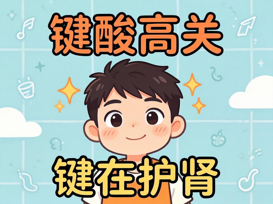 尿酸高关键在护肾