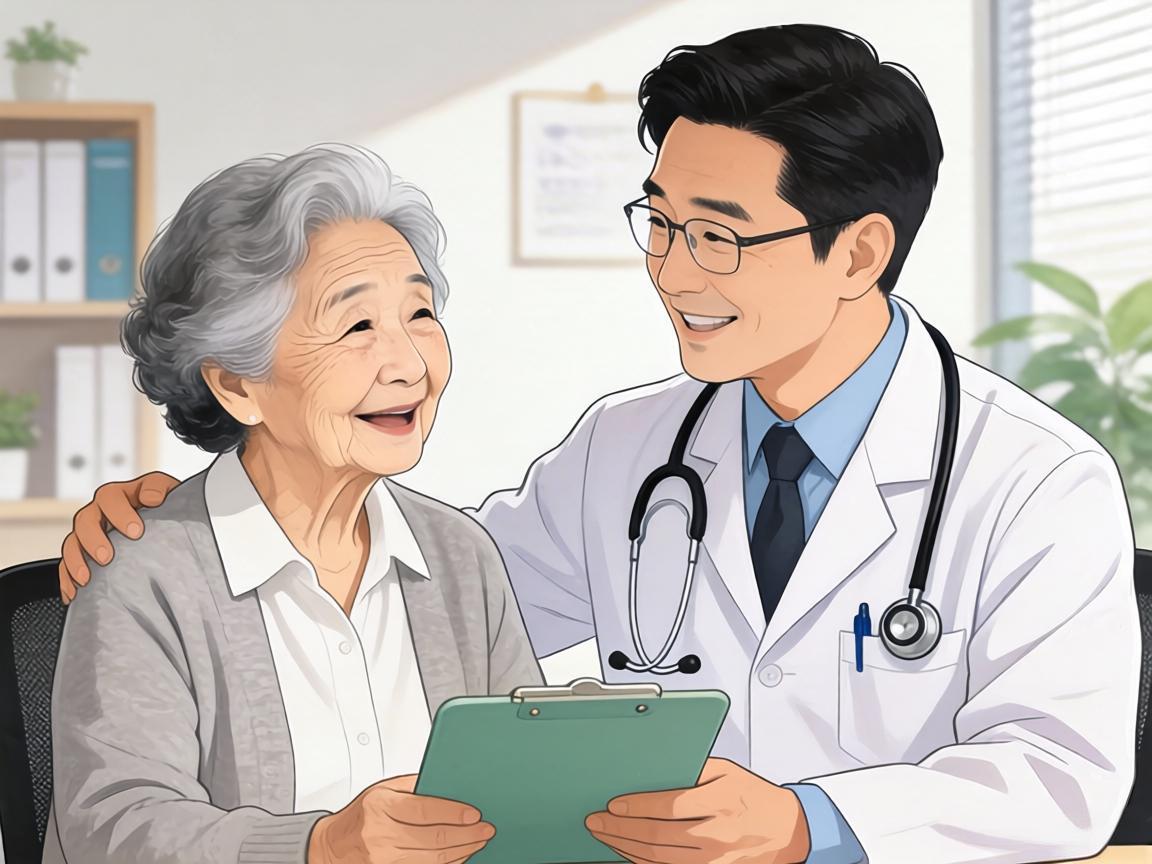 患者夸赞医生平易近人
