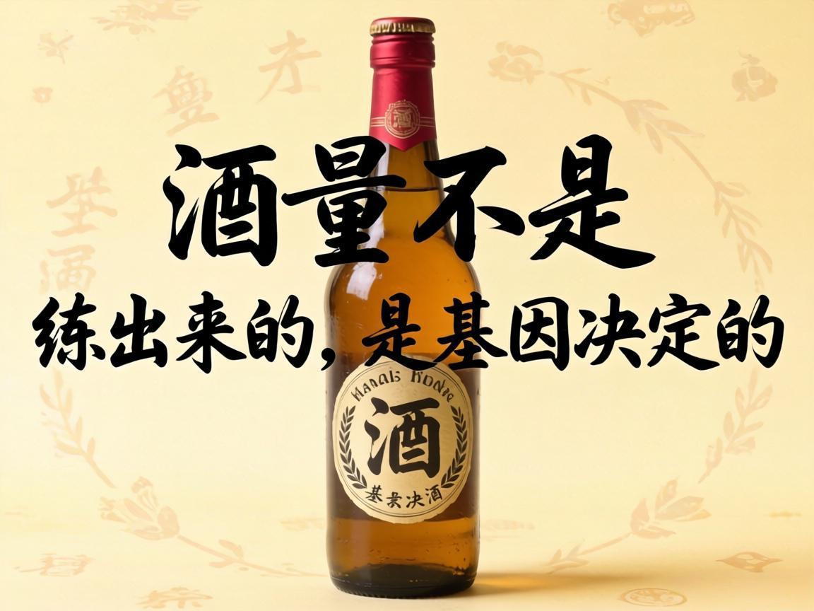 酒量不是练出来的,是基因决定的