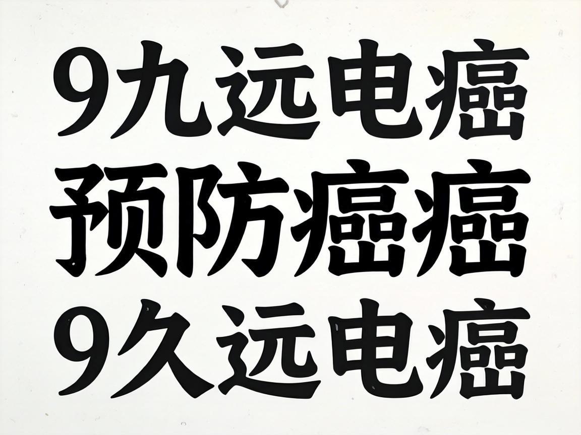 远离致癌9字，预防癌症