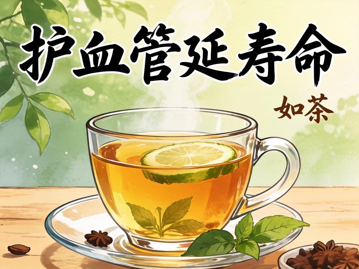 经常喝茶护血管延寿命