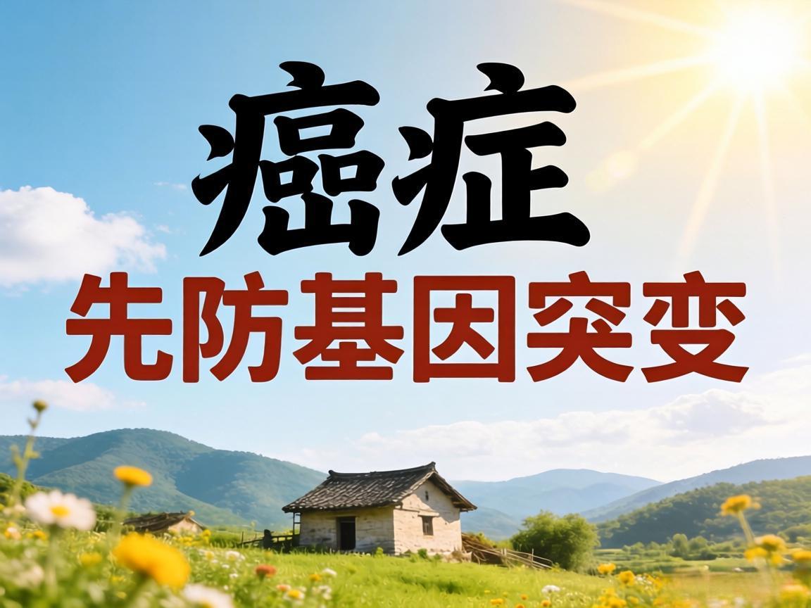 远离癌症，先防基因突变