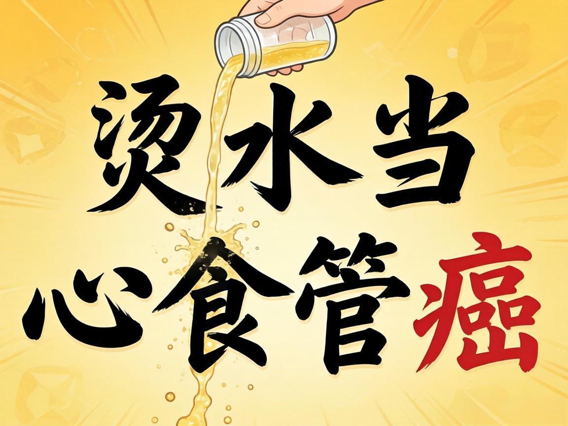 喝烫水当心食管癌