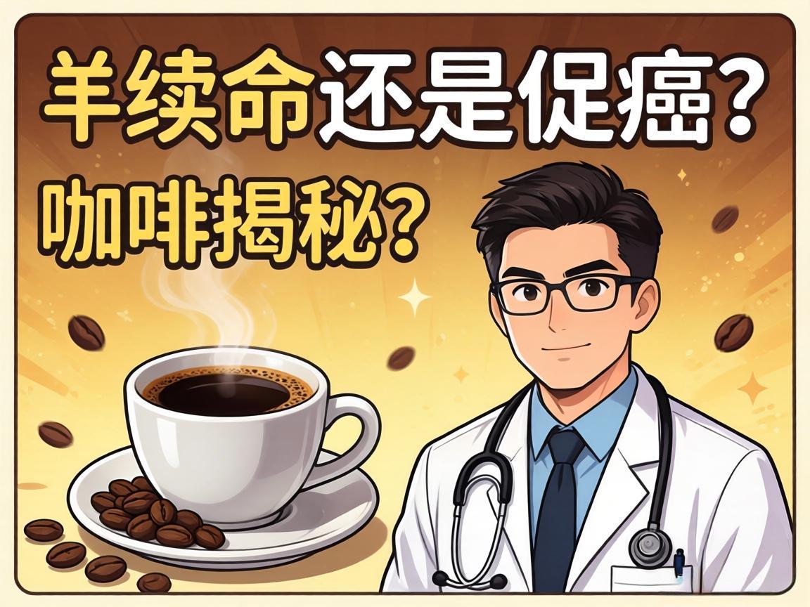 咖啡续命还是促癌？医生揭秘