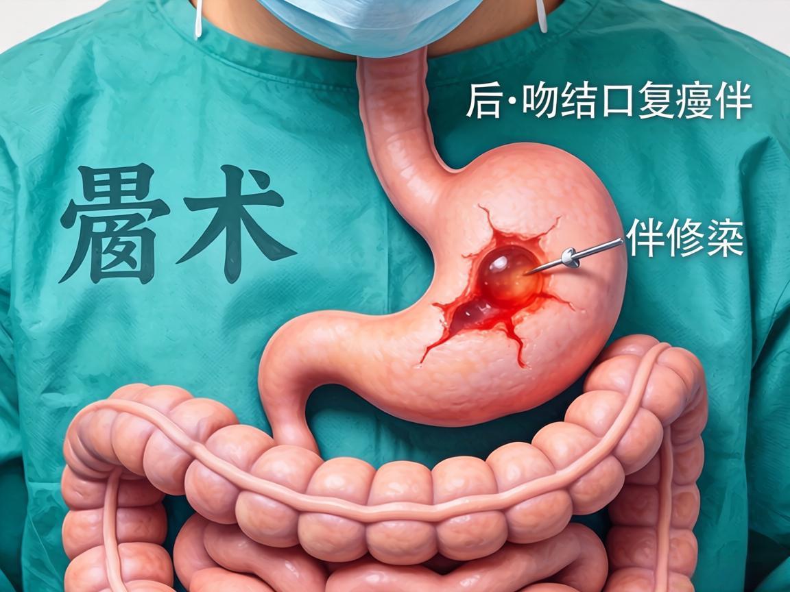 食管癌术后吻合口复发伴感染