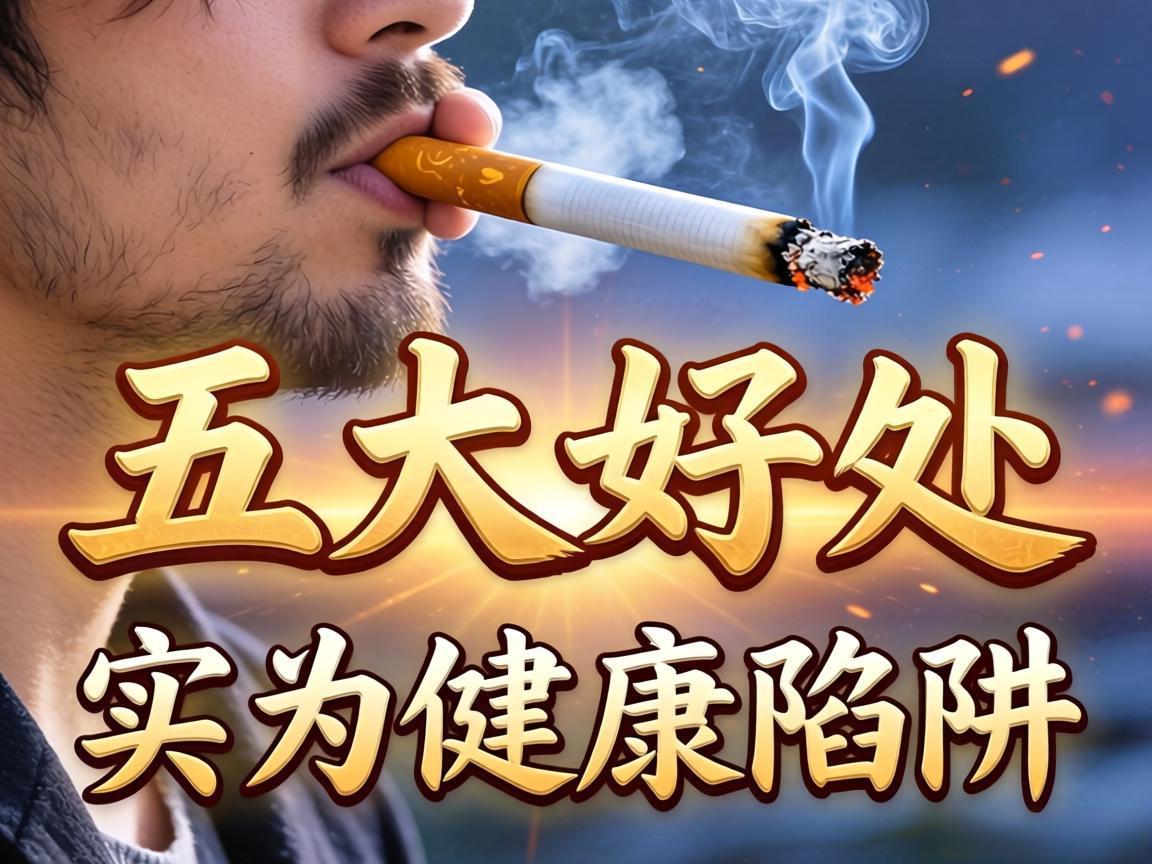吸烟的“五大好处”实为健康陷阱