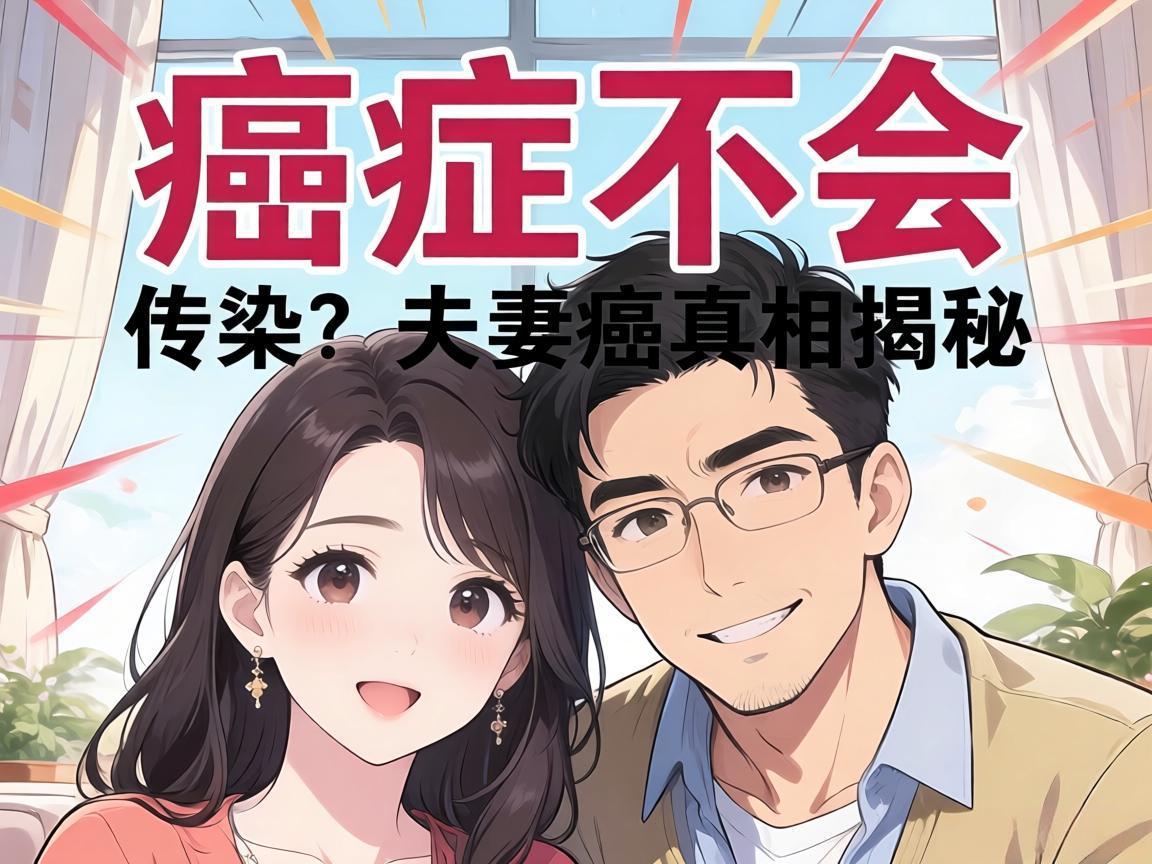 癌症不会传染，夫妻癌真相揭秘