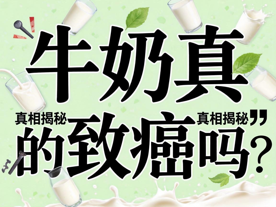 喝牛奶真的致癌吗？真相揭秘
