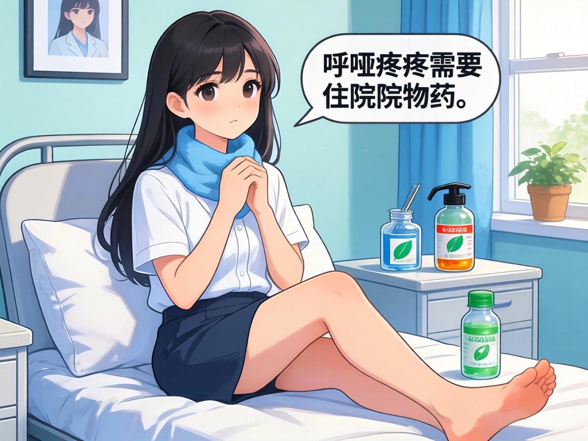 嗓子哑腿疼需住院用药