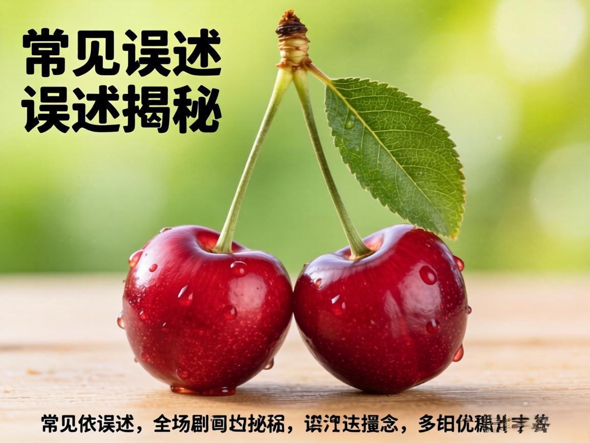 车厘子的常见误区揭秘