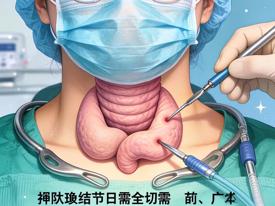 甲状腺结节需全切手术