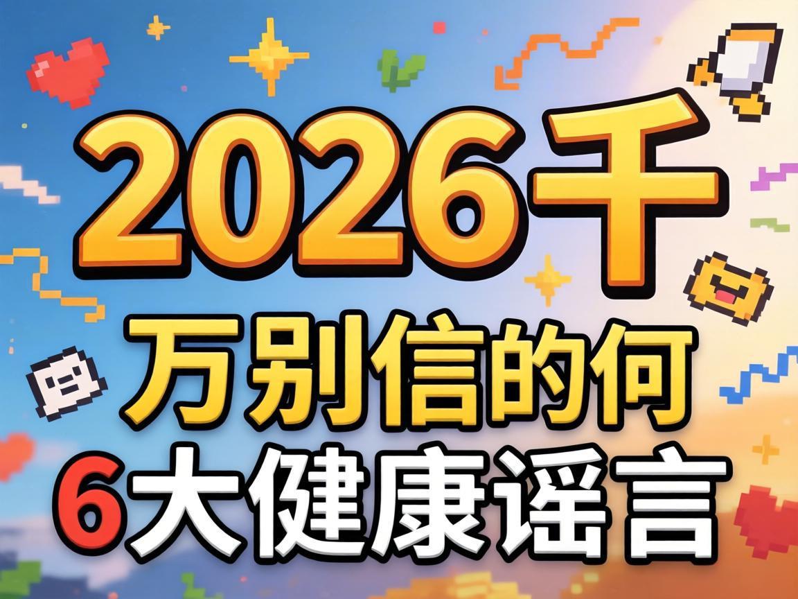 2026年千万别信的6大健康谣言