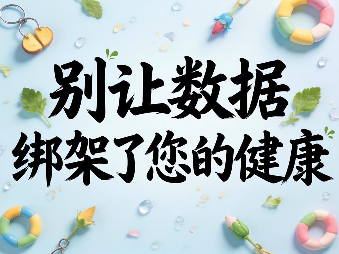 别让数据绑架了您的健康